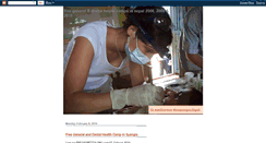 Desktop Screenshot of dentalvolunteersnepal.blogspot.com