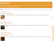 Tablet Screenshot of billiebites.blogspot.com