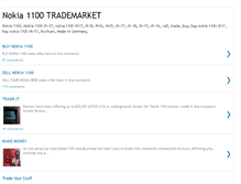Tablet Screenshot of buy-nokia1100.blogspot.com