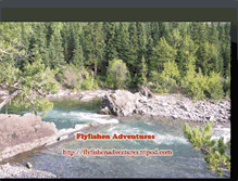 Tablet Screenshot of flyfishenadventures.blogspot.com