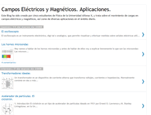 Tablet Screenshot of campoelectromagnetico.blogspot.com