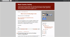 Desktop Screenshot of blackcountrysociety.blogspot.com