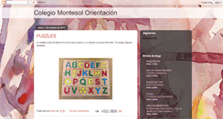 Desktop Screenshot of orientacionmontesol.blogspot.com