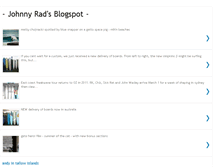 Tablet Screenshot of johnnyrads.blogspot.com
