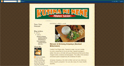 Desktop Screenshot of kusinaninene.blogspot.com