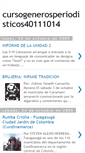 Mobile Screenshot of cursogenerosperiodisticos40111014.blogspot.com