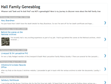 Tablet Screenshot of hallfamilytree.blogspot.com