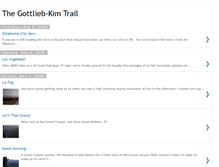 Tablet Screenshot of gottkimtrail.blogspot.com