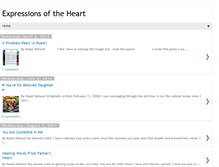 Tablet Screenshot of expressions-of-the-heart.blogspot.com