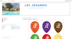 Desktop Screenshot of lesjouandis.blogspot.com