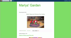 Desktop Screenshot of marlysgarden.blogspot.com