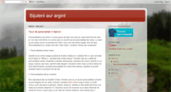 Desktop Screenshot of bijuterii-aur-argint.blogspot.com