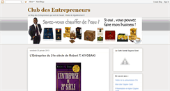 Desktop Screenshot of club-entrepreneurs.blogspot.com