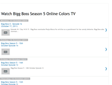 Tablet Screenshot of biggbosss5.blogspot.com