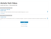 Tablet Screenshot of michelle-vieth-videos.blogspot.com