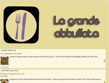 Tablet Screenshot of lagrandeabbuffatagiulia.blogspot.com