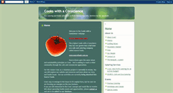 Desktop Screenshot of cookswithaconscience.blogspot.com