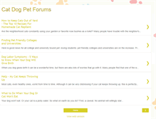 Tablet Screenshot of catdogpetforums.blogspot.com