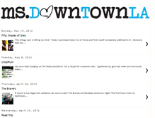 Tablet Screenshot of msdowntownla.blogspot.com