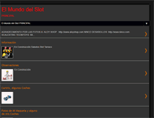 Tablet Screenshot of elmundodelslot.blogspot.com