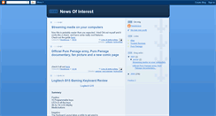 Desktop Screenshot of news-of-interest.blogspot.com