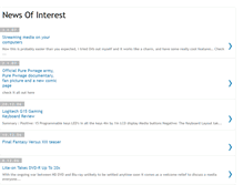 Tablet Screenshot of news-of-interest.blogspot.com