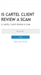 Mobile Screenshot of iscartelclientreviewascam.blogspot.com