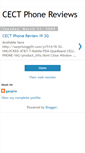 Mobile Screenshot of cectphonereviews.blogspot.com