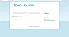 Desktop Screenshot of filipinogourmet.blogspot.com