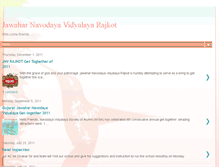 Tablet Screenshot of jnvrajkot.blogspot.com