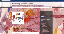 Desktop Screenshot of cocina-facil-rapido.blogspot.com