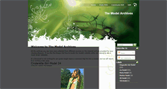 Desktop Screenshot of modelarchives.blogspot.com