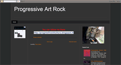 Desktop Screenshot of progrockart.blogspot.com