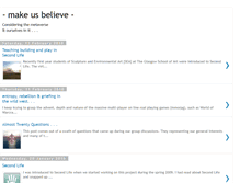 Tablet Screenshot of make-us-believe.blogspot.com