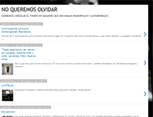 Tablet Screenshot of noqueremosolvidar.blogspot.com