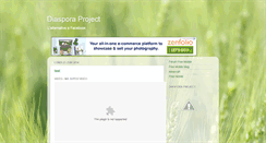 Desktop Screenshot of diaspora-project.blogspot.com