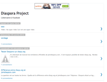 Tablet Screenshot of diaspora-project.blogspot.com