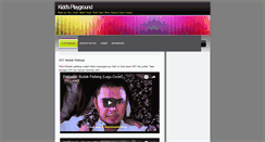 Desktop Screenshot of kiddplayground.blogspot.com