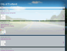 Tablet Screenshot of cityoffruitland.blogspot.com