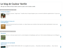 Tablet Screenshot of blogcouleurvanille.blogspot.com