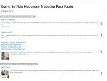 Tablet Screenshot of comosenaohouvessetrabalhoparafazer.blogspot.com