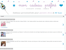 Tablet Screenshot of moncadeauprefere.blogspot.com