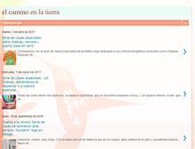 Tablet Screenshot of elcaminoenlatierra.blogspot.com