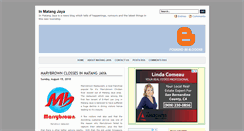 Desktop Screenshot of inmatangjaya.blogspot.com