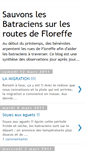 Mobile Screenshot of floreffe-batraciens.blogspot.com