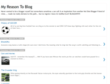 Tablet Screenshot of myreasontoblog.blogspot.com