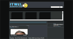 Desktop Screenshot of itwel.blogspot.com