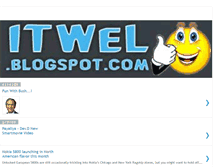 Tablet Screenshot of itwel.blogspot.com