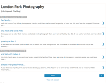 Tablet Screenshot of londonparkphotography.blogspot.com