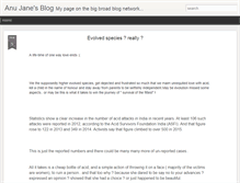 Tablet Screenshot of anujane.blogspot.com